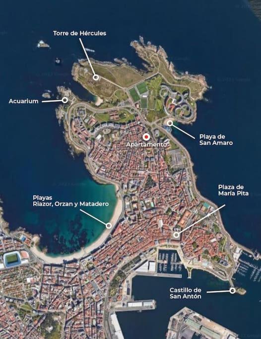 Apartamento Torre De Hercules Ла-Корунья Экстерьер фото